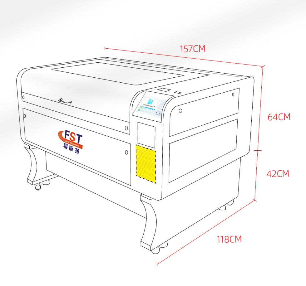 Makîneya gravurkirina lazer 1080