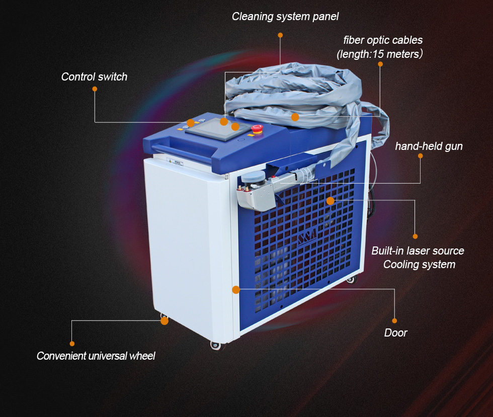 pulse laser cleaning machine