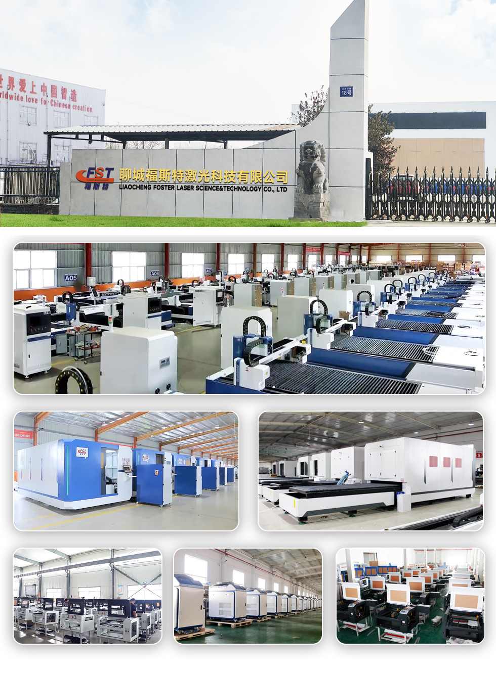 FST-6024T Fiber Laser Tube Cutting Machine Factory