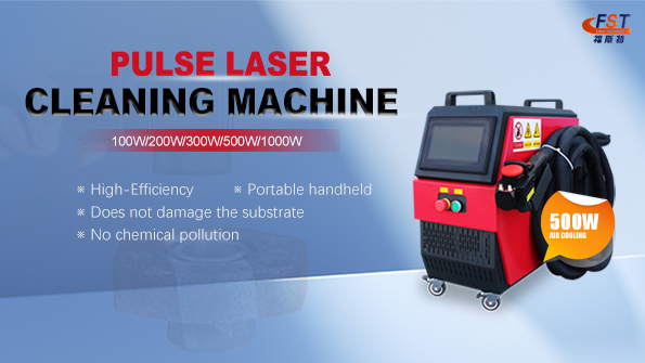 Pulsed laser cleaning machine