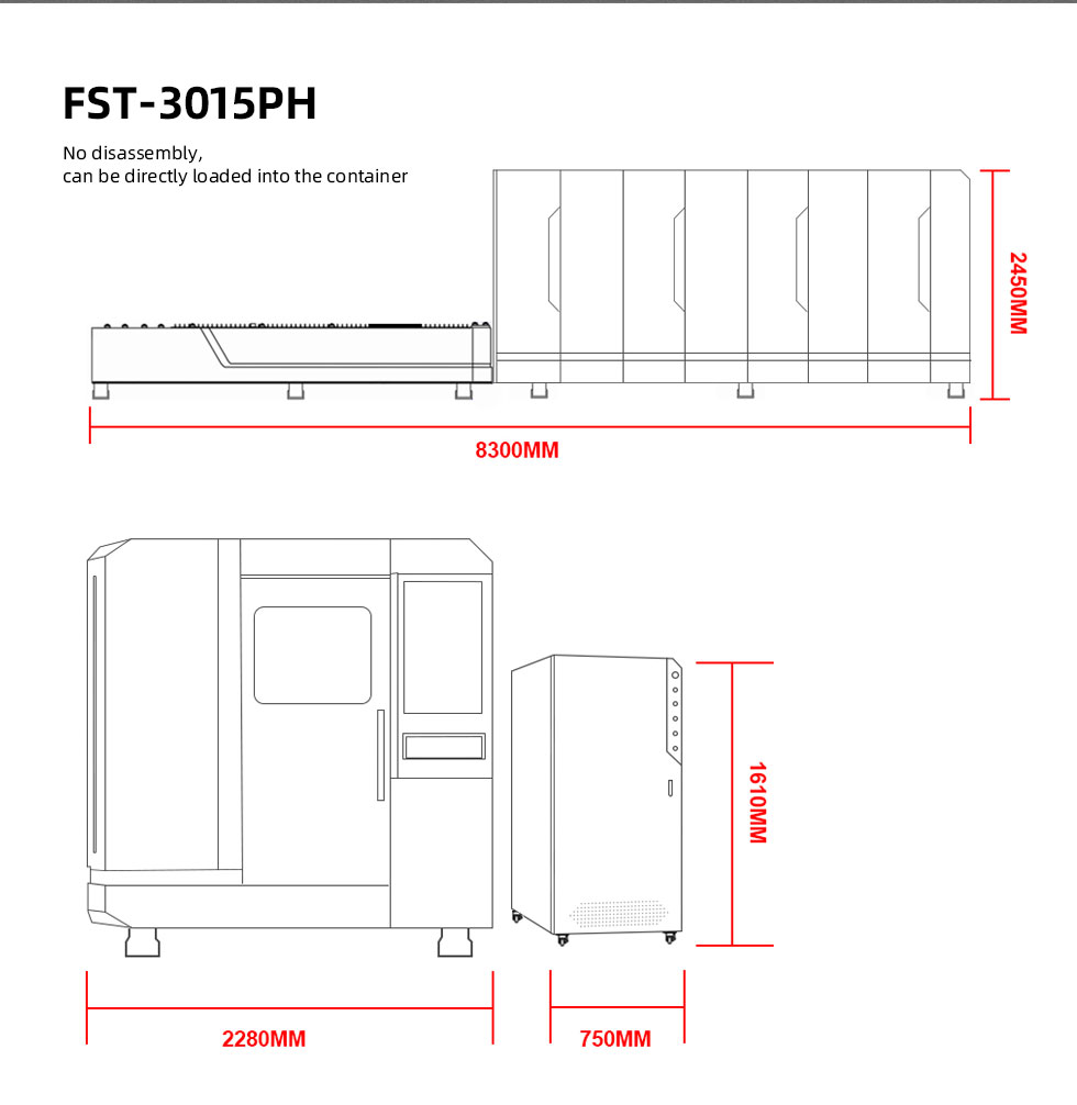3015 fiber laser cutting machine