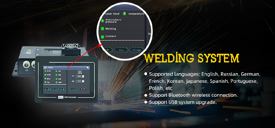 4 in 1 fiber laser welding machine