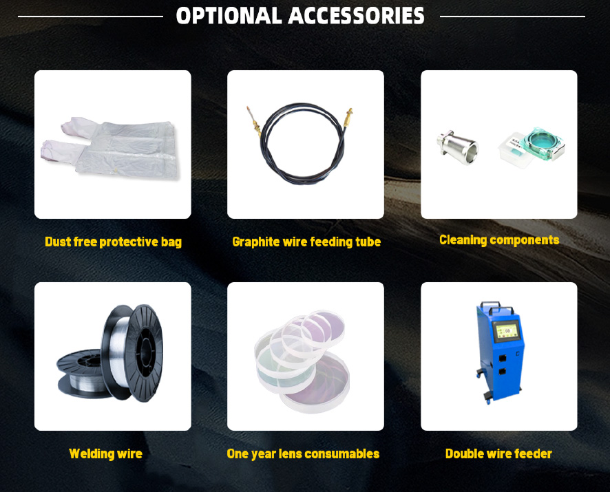 4 in 1 fiber laser welding machine