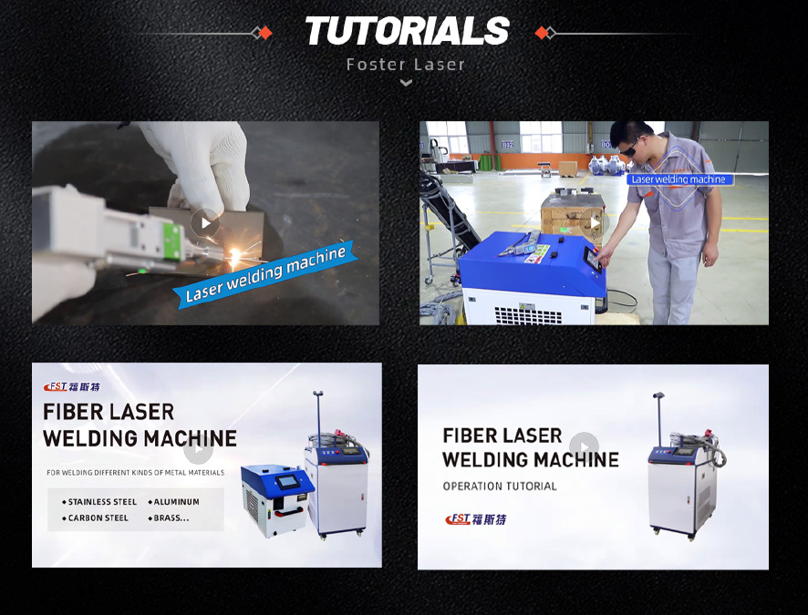 4 in 1 fiber laser welding machine