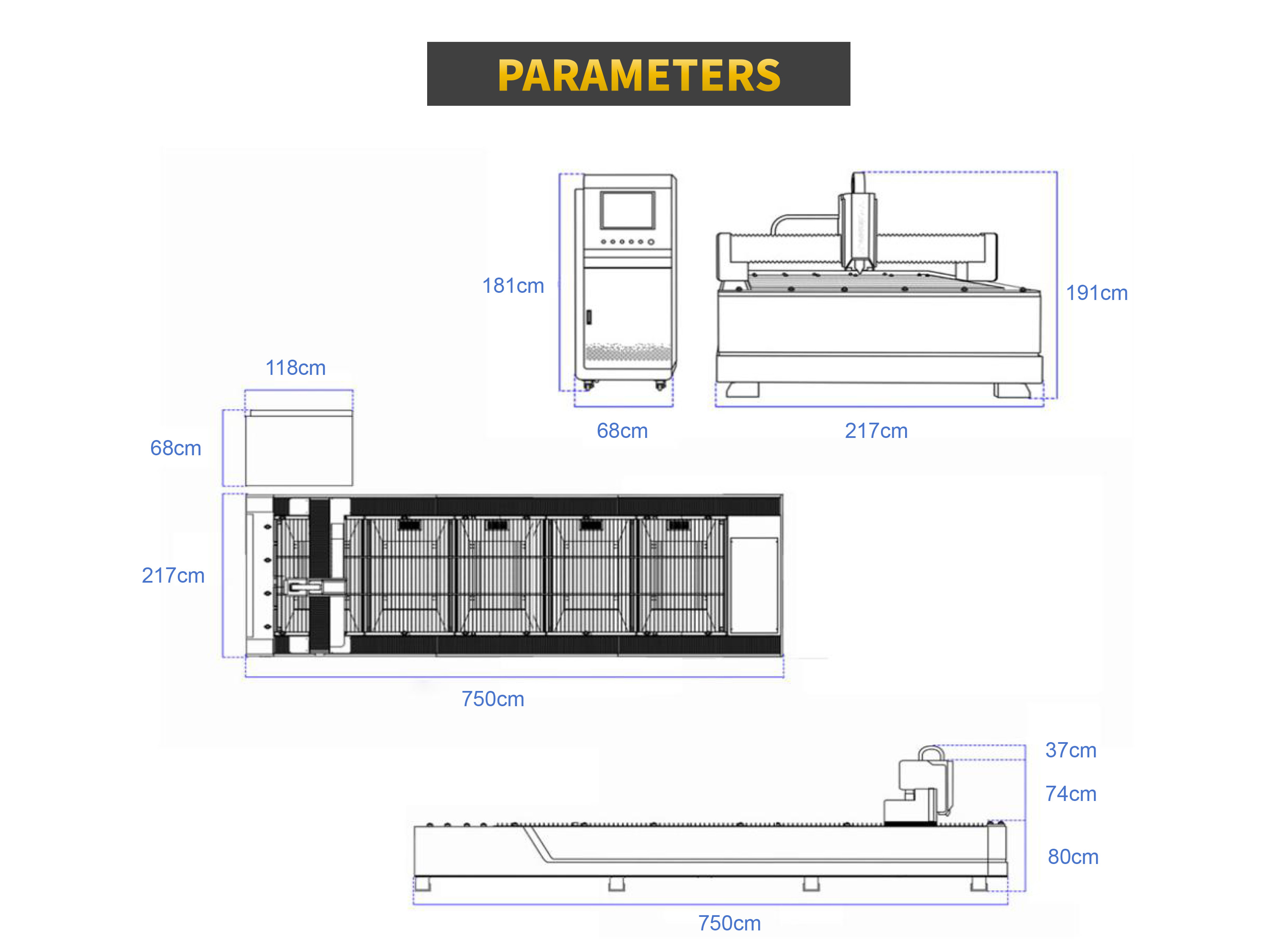 6015 fiber laser cutting machine
