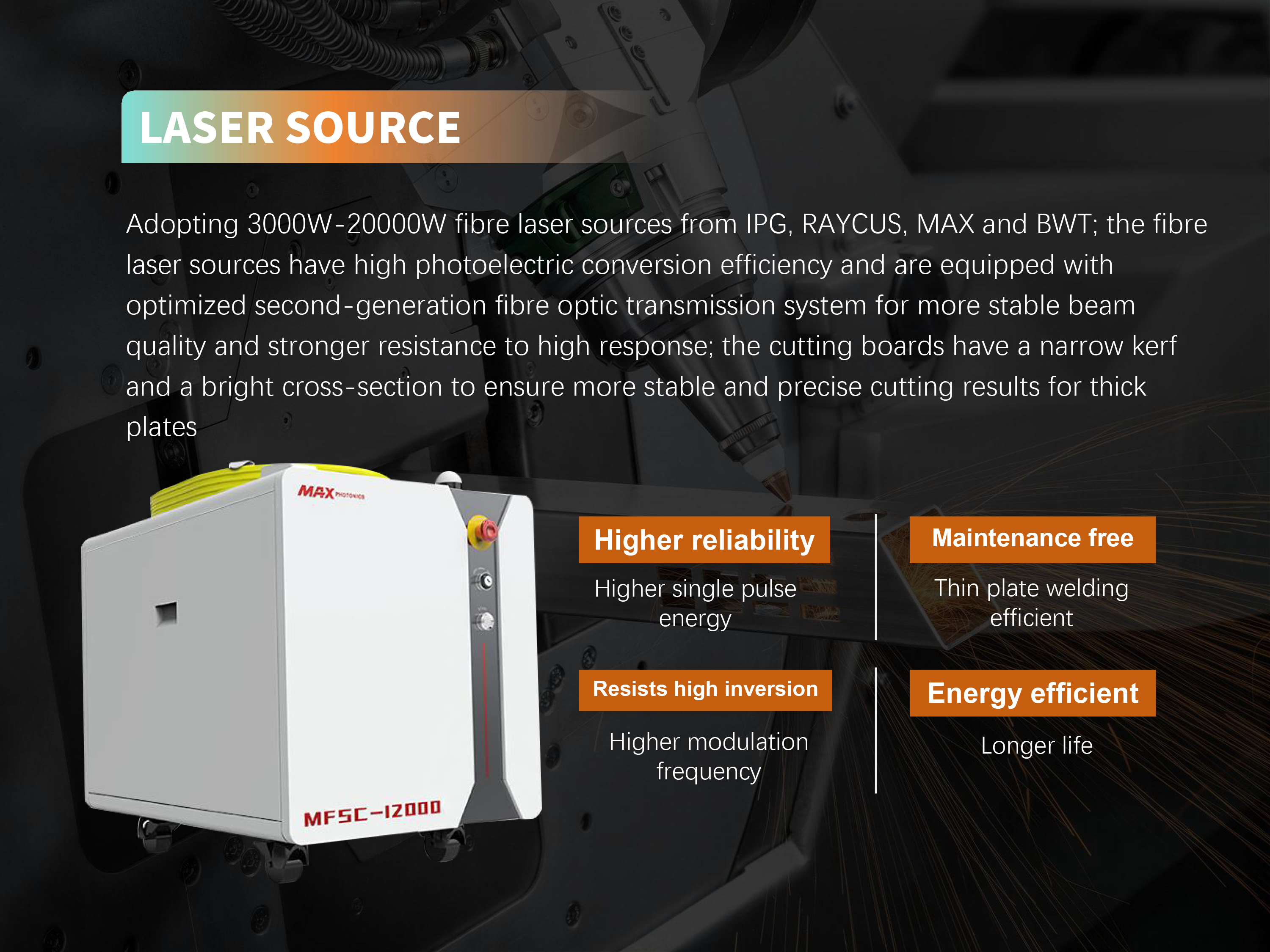 6024 Three Chuck Automatic Fiber Laser Tube Cutting Machine