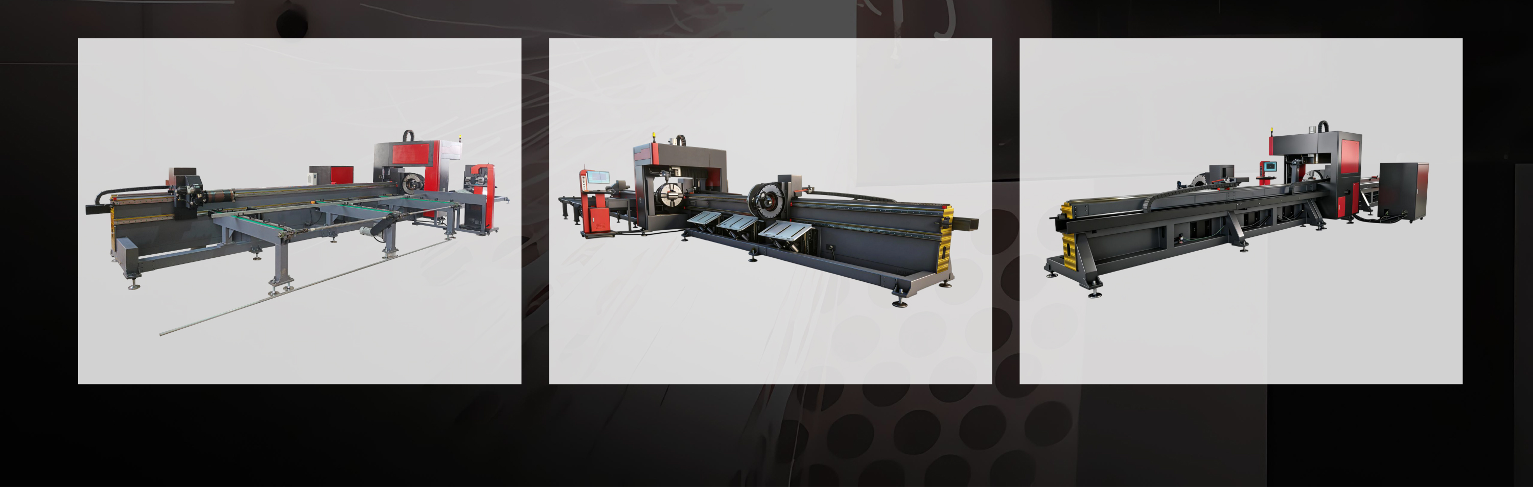 6024 Three Chuck Automatic Fiber Laser Tube Cutting Machine