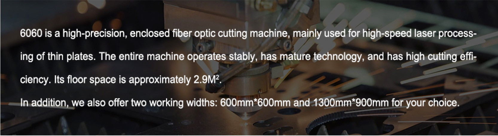 6060 fiber laser cutting machine