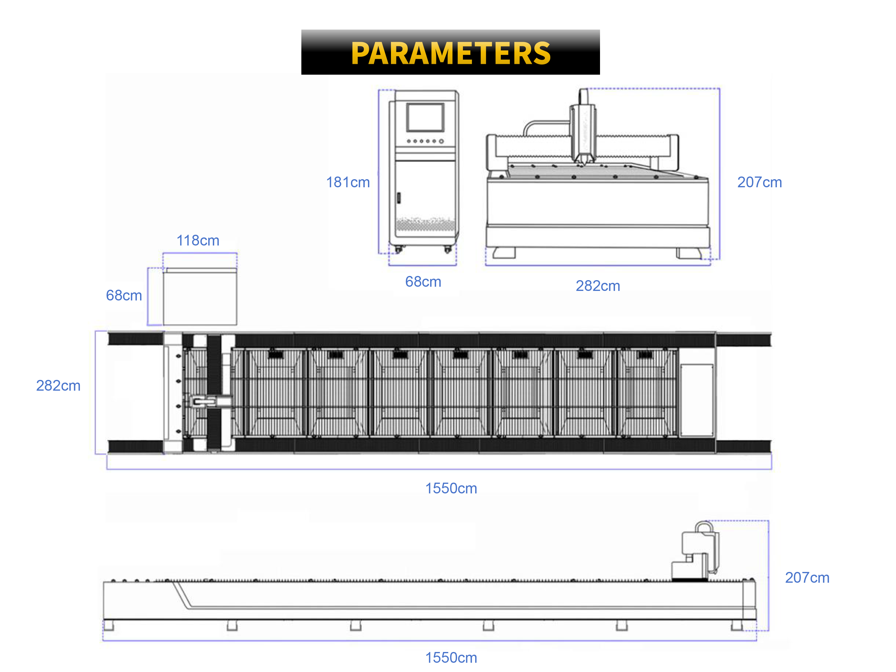 fiber laser cutting machine